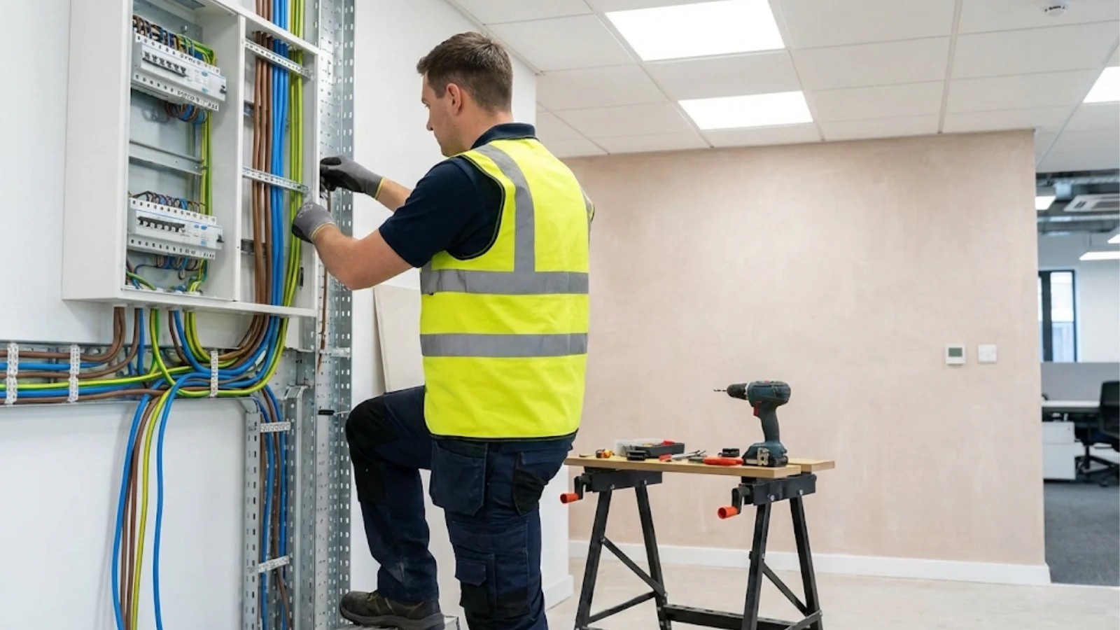 Electrician St Ives providing commercial electrical services in Macquarie Park business district